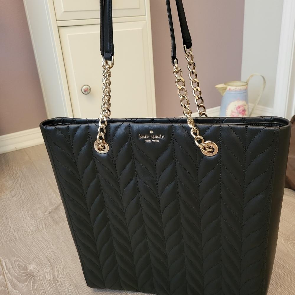 NWOT Kate Spade Briar Lane Quilted Slim North South Tote